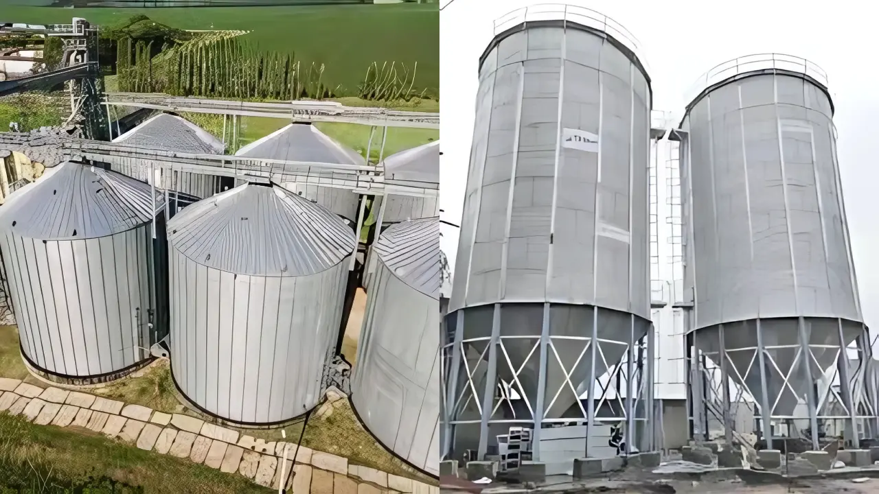 You are currently viewing Hopper Bottom Silo vs  Flat Bottom Silo: Understanding the Differences